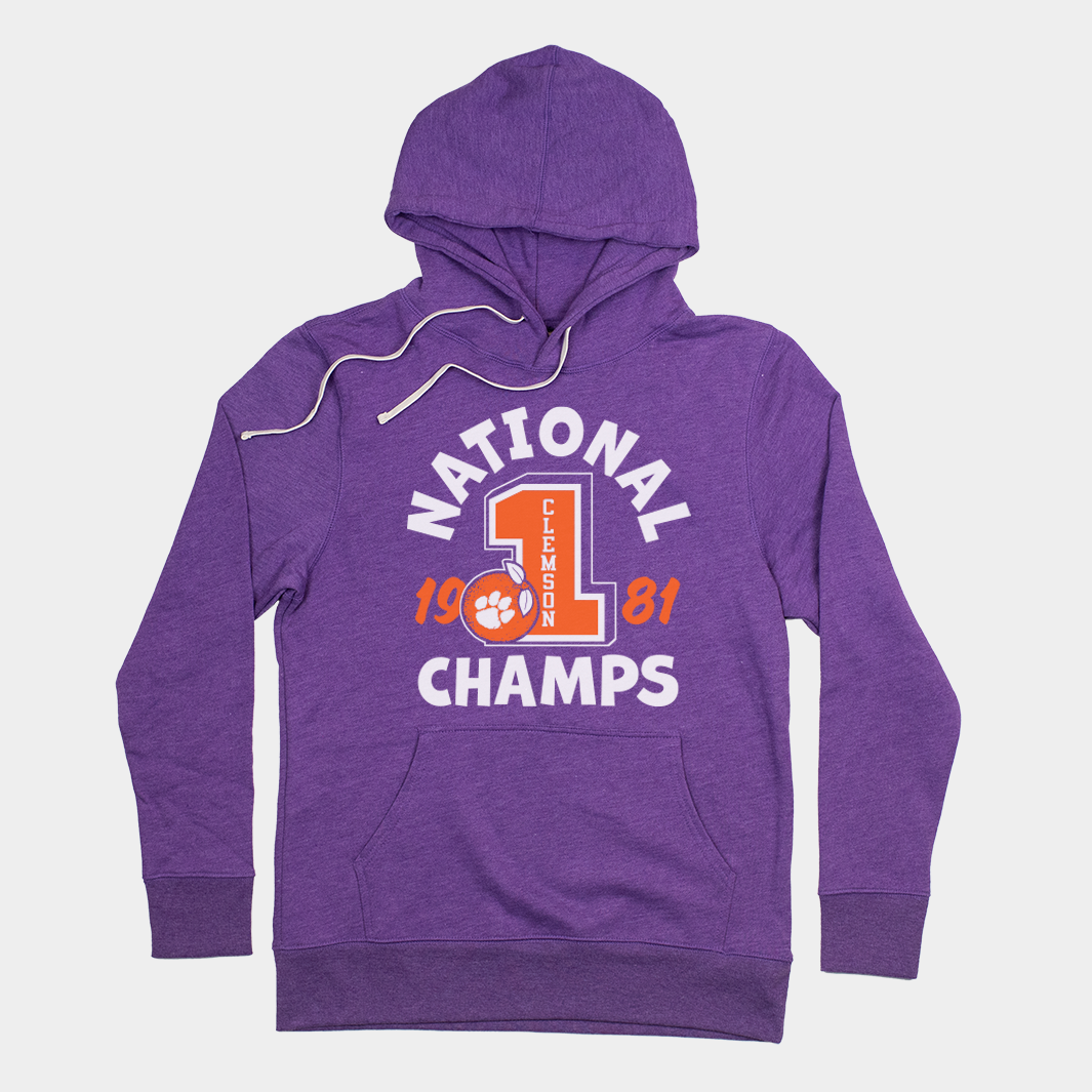 1981 Clemson Football National Champs Hoodie