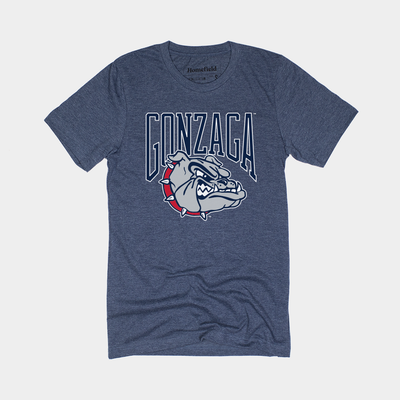 Gonzaga Long Sleeve T Shirt Gonzaga Basketball Half Ball | Follett on Demand | Red | XLarge