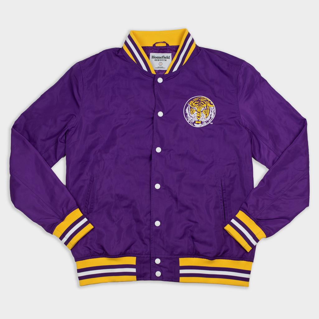 Homefield LSU Tigers Retro Bomber Jacket 3XL