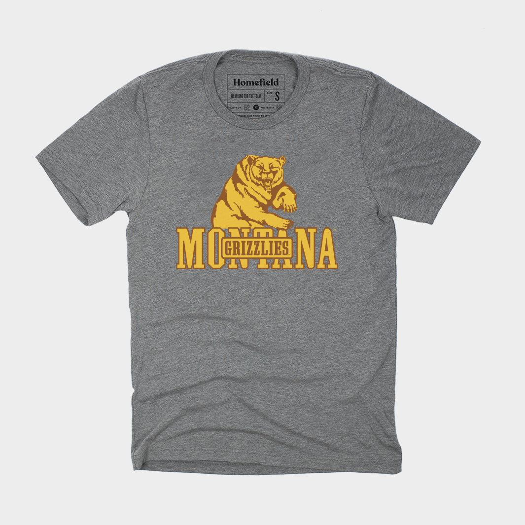 Montana Grizzlies Vintage Tee | Homefield